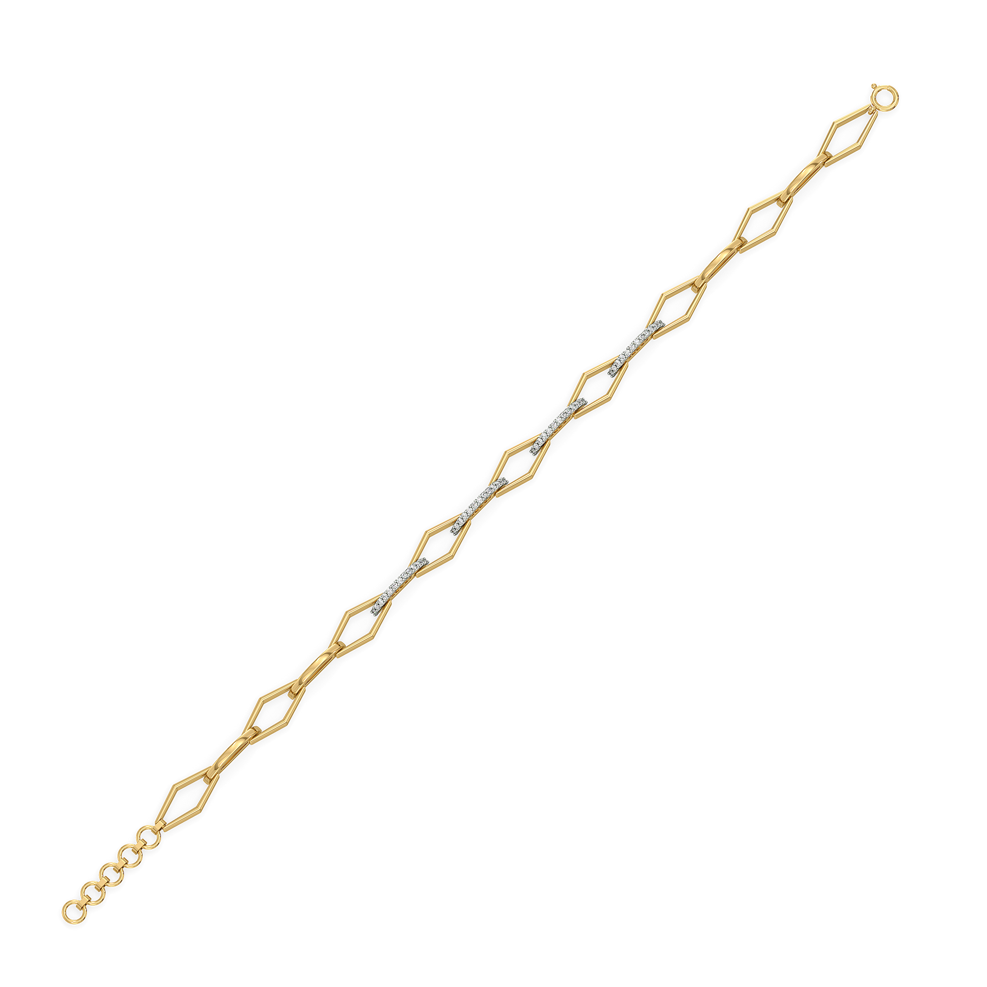 Eternal Link - Lab Diamond Tennis Bracelet