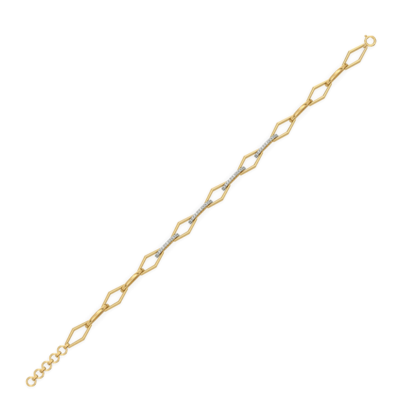 Eternal Link - Lab Grown Diamond Tennis Bracelet for Women - Lukson