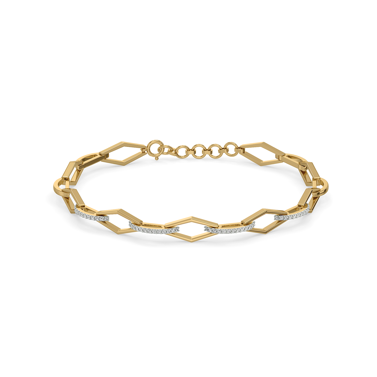 Eternal Link - Lab Diamond Tennis Bracelet
