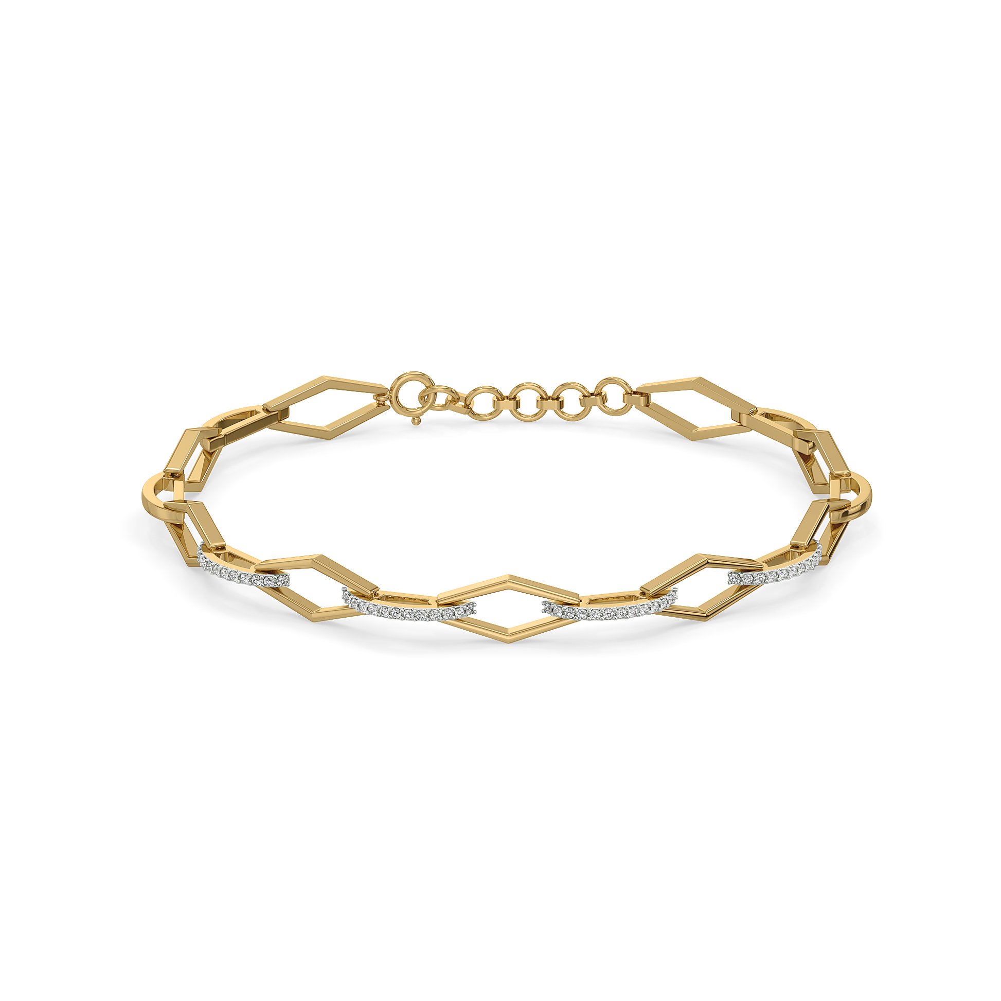 Eternal Link - Lab Diamond Tennis Bracelet