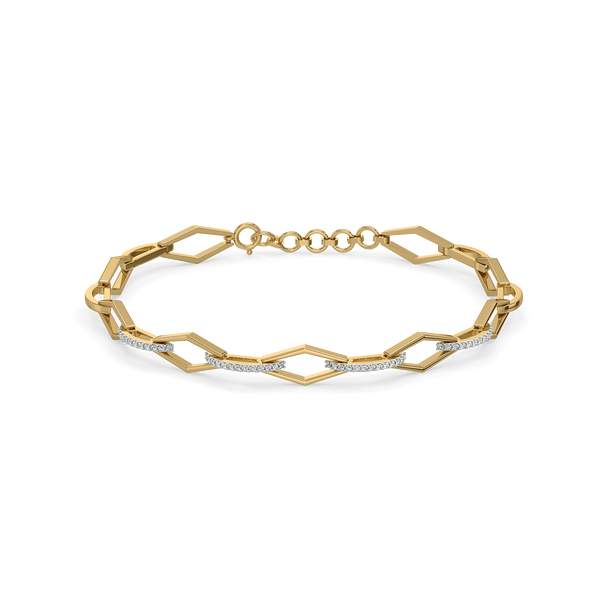 Lukson Eternal Link - Lab Grown Diamond Tennis Bracelet