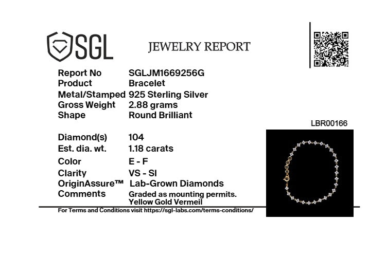 Day bloom - Lab Diamond Tennis Bracelet
