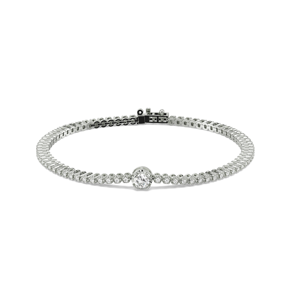 Lukson Luminous Charm - Lab Grown Diamond Solitaire Bracelet