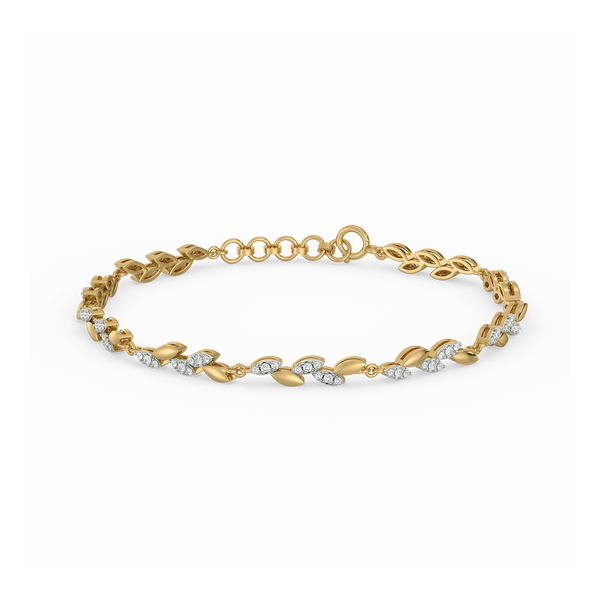 LukosnWhispering Leaf - Lab Grown Diamond Tennis Bracelet