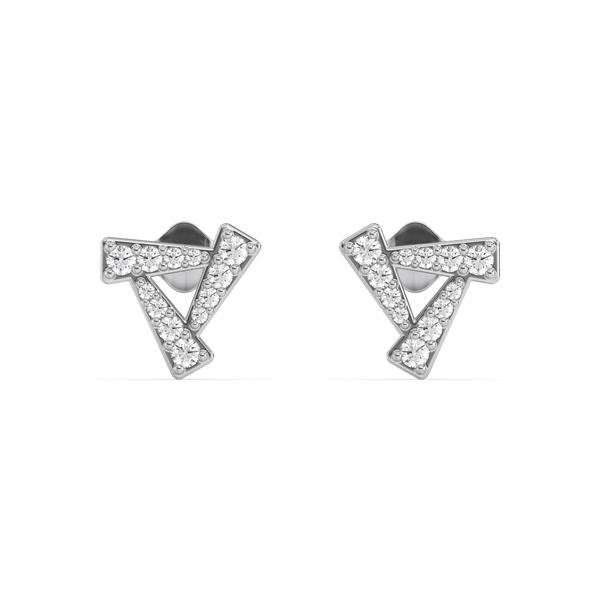 Lukson lab grown diamond stud earrings India