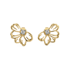 Petal lab grown diamond earrings - Lukson