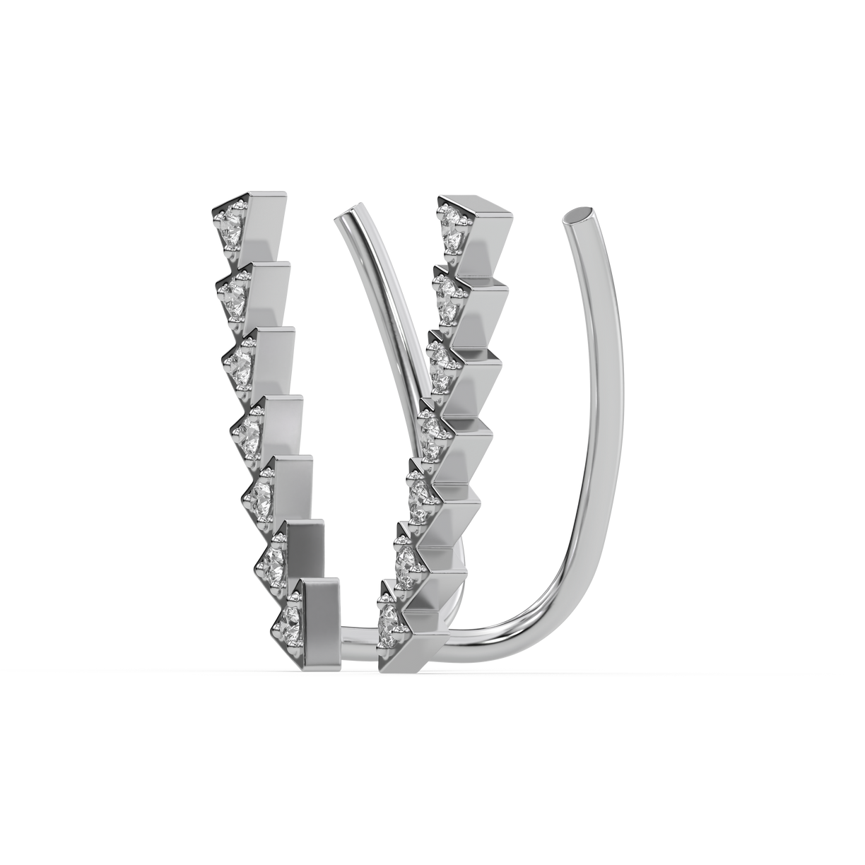 Prism Trail - Lab Diamond Ear Cuffs