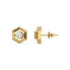Lukson solitaire lab diamond studs