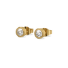 Lab Grown Diamond Solitaire Stud Earrings - Lukson