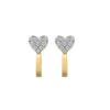 Best Lab grown diamond loop earrings - Lukson
