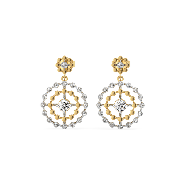 Lukson lab grown diamond solitaire earrings India