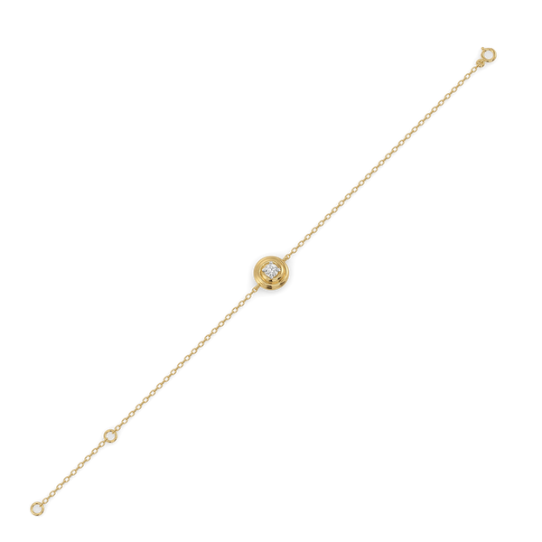 Liquid Gold - Pure Gold Lab Diamond Bracelets