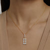 Princess Pathway - Pure Gold Lab Diamond Pendant
