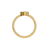 Oval Edge Lab Grown Diamond Ring