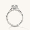 Lukson Snow Princess Pure Gold Lab Grown Diamond Solitaire Ring Online