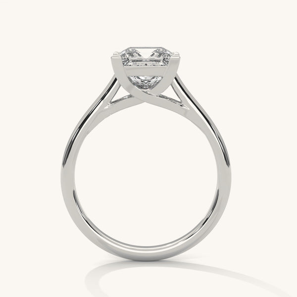 Lukson Snow Princess Pure Gold Lab Grown Diamond Solitaire Ring Online