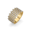 Lukson Moonlace Majesty Pure Gold Lab Grown Diamond Ring
