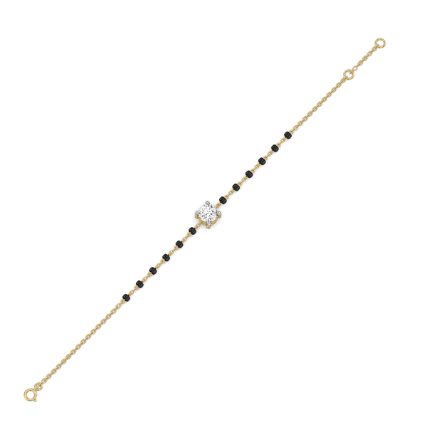 One Promise - Pure Gold Lab Diamond Mangalsutra Bracelet