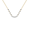 Lukson Arc of LovePure Gold Lab Grown Diamond Mangalsutra Necklace