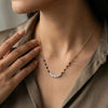 Arc of Love - Lab Grown Diamond Mangalsutra Necklace Online - Lukson