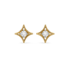 Polaris Compass - Pure Gold Lab Diamond Earrings