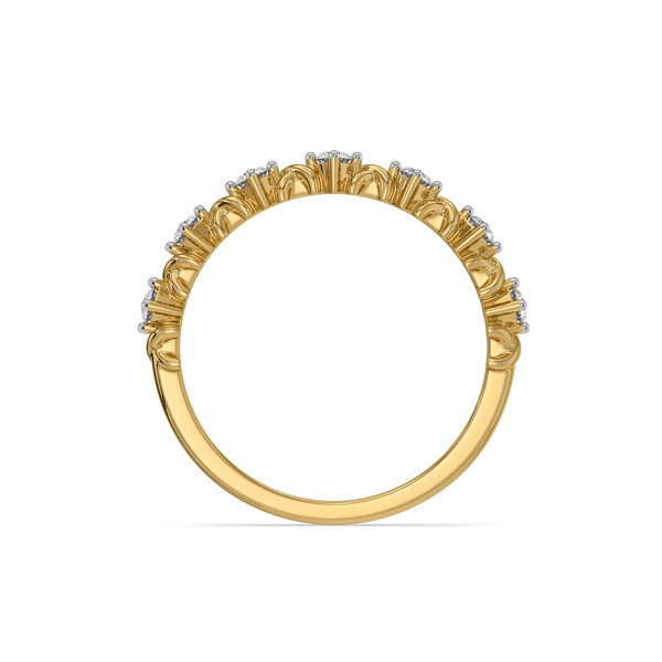 Destiny Band - Pure Gold Lab Diamond Ring