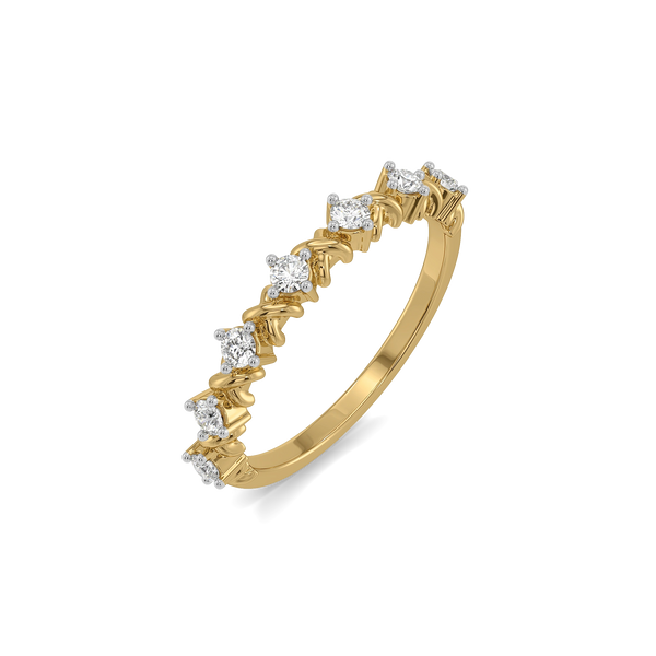 Destiny Band - Pure Gold Lab Diamond Ring