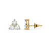 Destiny Cluster - Pure Gold Lab Diamond Earrings