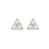 Destiny Cluster - Pure Gold Lab Diamond Earrings