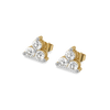 Destiny Cluster - Pure Gold Lab Diamond Earrings