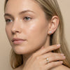 Destiny Cluster - Pure Gold Lab Diamond Earrings