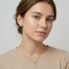 Framed Brilliance - Pure Gold Lab Diamond Pendant