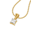 Modern Muse - Pure Gold Lab Diamond Pendant