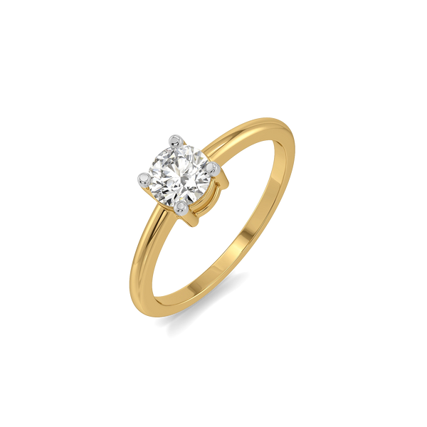 One & Only - Pure Gold Lab Diamond Solitaire Ring