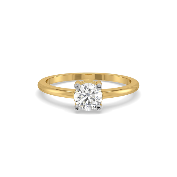 One & Only - Pure Gold Lab Diamond Solitaire Ring
