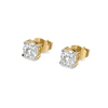 One & Only - Pure Gold Lab Diamond Solitaire Earrings