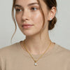 Aura Oval Solitaire - Pure Gold Lab Diamond Pendant