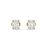 Aura Oval Solitaire - Pure Gold Lab Diamond Earrings