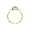 Empress Oval - Pure Gold Lab Diamond Solitaire Ring