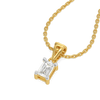 Lumina Emerald - Pure Gold Lab Diamond Pendant