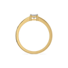 Lumina Emerald - Pure Gold Lab Diamond Ring