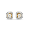 Gatsby Glamour - Pure Gold Lab Diamond Stud Earrings