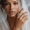 Open Mesh - Pure Gold Lab Diamond Ring
