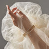 Netfall Pure Gold Lab Diamond Bangle