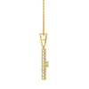 Netfall Pure Gold Lab Diamond Pendant