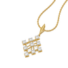 Netfall Pure Gold Lab Diamond Pendant
