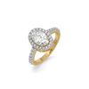 Aura Oval - Pure Gold Lab Diamond Engagement Ring