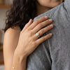 Halo Oval - Pure Gold Lab Diamond Engagement Ring