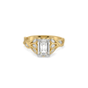 Enchanted Forest Lab diamond ring - Front View