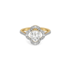 Majestic Bloom - Pure Gold Lab Diamond Engagement Ring